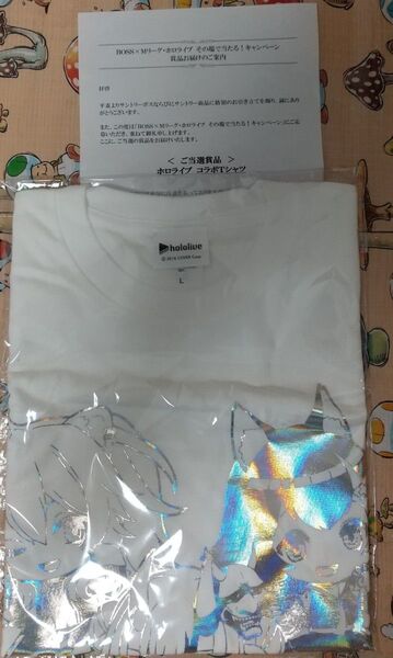 ホロライブ BOSS コラボTシャツ 当選品