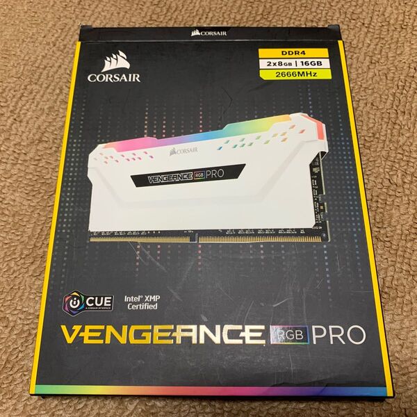 CORSAIR VENGEANCE RGB PRO DDR4-2666 16gb (8gb×2) ②