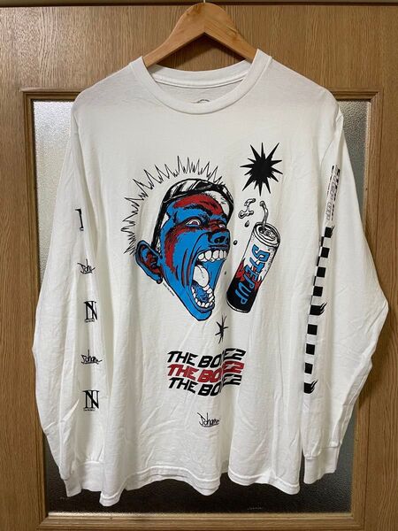 新品 The BONEZ ロンT Mサイズ Johanコラボ ロングスリーブTシャツ