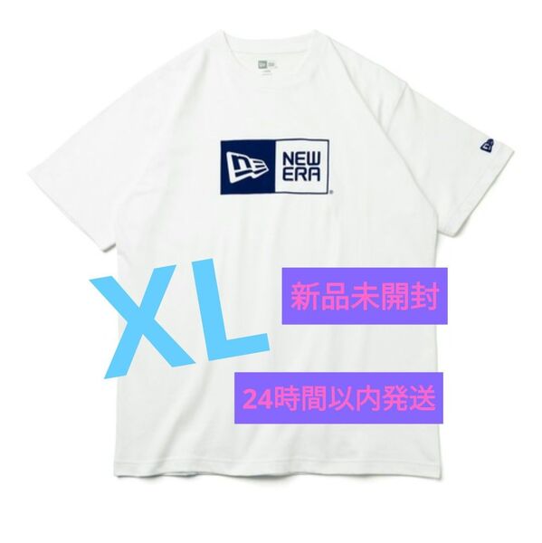 【新品未開封】NEW ERA ボックスロゴ 半袖Tシャツ XL メンズ レディース ユニセックス ニューエラ