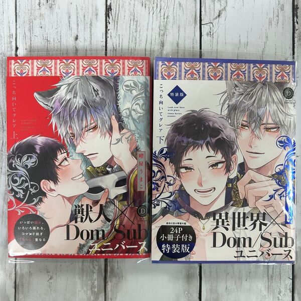 【BL 晴屋うまこ】・こっち向いてグレア (上)(下)