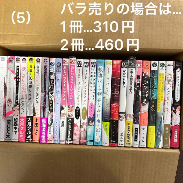 (05)BLコミックセット *バラ売り、入れ替え可。
