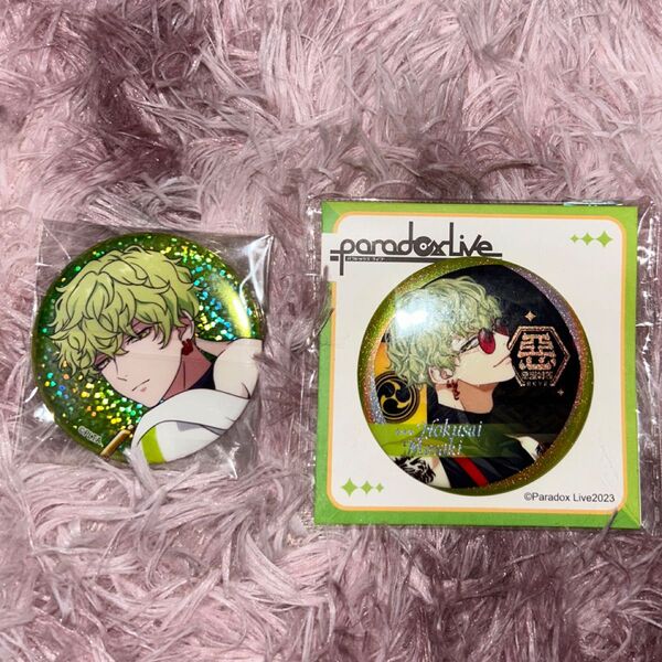 パラライ ParadoxLive 征木 北斎 缶バッジ 2個セット