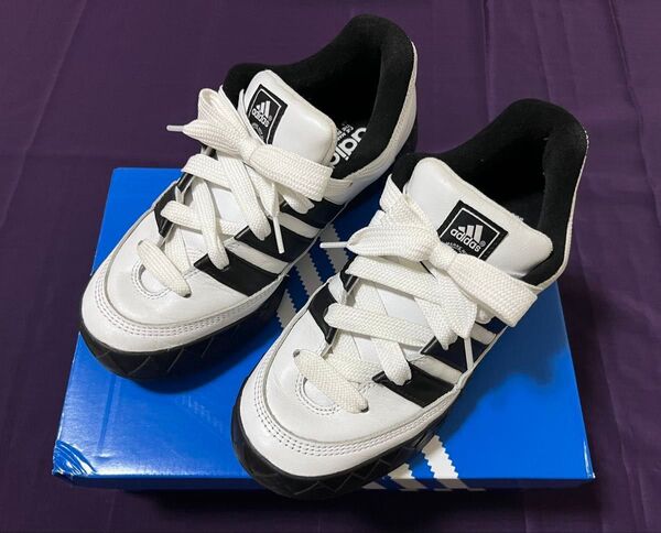 atmos × adidas Adimatic White/Black