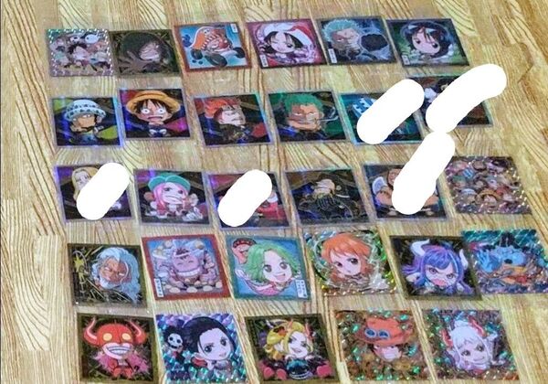 ワンピースウエハースシール log3