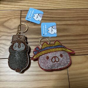 ねこぺん日和 ラインストーンマスコット