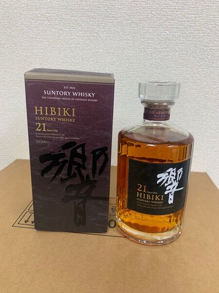 SUNTORY HIBIKI サントリーウイスキー響21年 箱入り