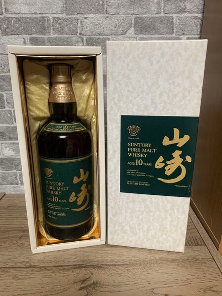 SUNTORY WHISKY YAMAZAKI サントリー ウイスキー 山崎 グリーンラベル ピュアモルト 箱付