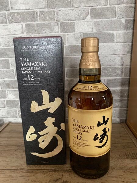 SUNTORY WHISKY YAMAZAKI サントリー ウイスキー 山崎 シングルモルト旧ボトル 箱入り 古酒