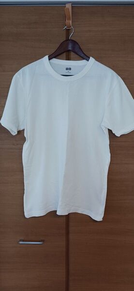 ユニクロ クルーネックTシャツ ホワイト M メンズ