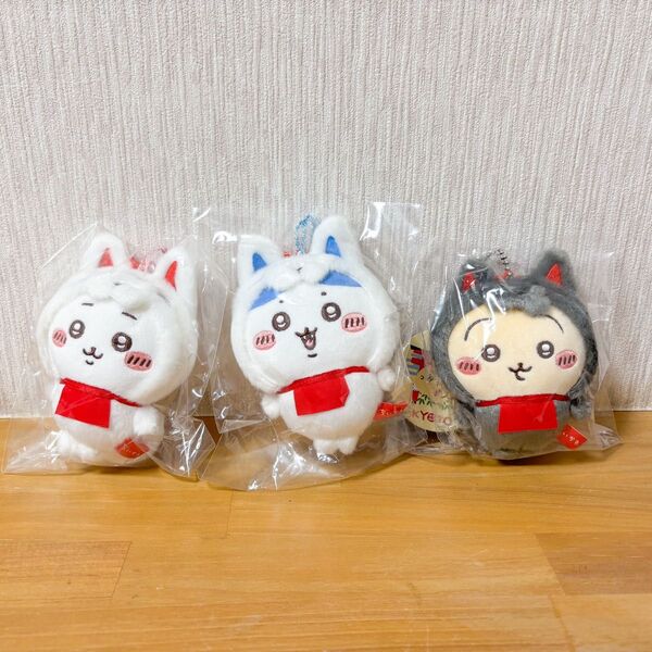 ちいかわ マスコット うさぎ ハチワレ ぬいぐるみ もぐもぐ本舗 伏見稲荷