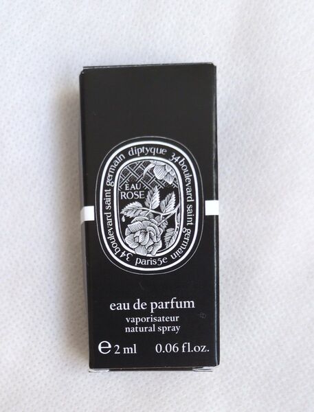 diptyque EAU ROSE eau de parfum ディプティック オードパルファンオーローズ2ml