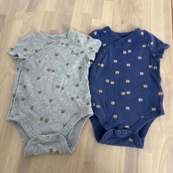 Baby gap 半袖ロンパース 2着セット 赤ちゃん ロンパース 半袖ロンパース ベビー ベビー服