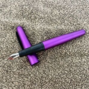 【メーカー廃盤品】万年筆 パープル ZOOM OBJECT TOMBOW