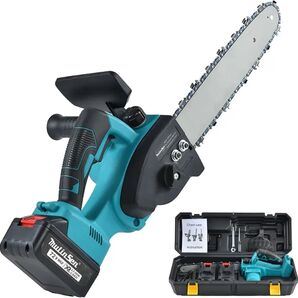 チェーンソー 充電式 コードレス ブラシレスモーター ブラシレス 互換18v 12インチ 切断径350mm バッテリー2個