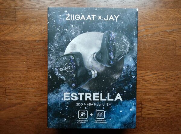ZIIGAAT ESTRELLA 有線イヤホン