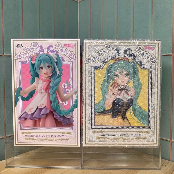 初音ミク Wonderland フィギュア ラプンツェル & 白雪姫 未開封