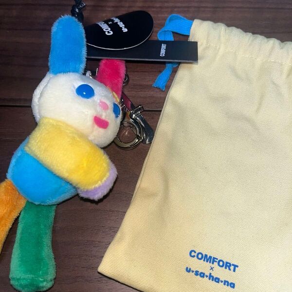 COMFORT PIYONG keyringキーリングサンリオコラボウサハナ限定