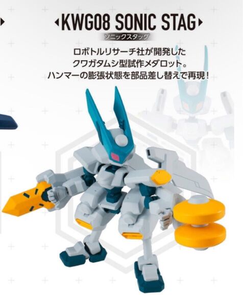 ソニックスタッグ メダロット 超可動 1/12 box2