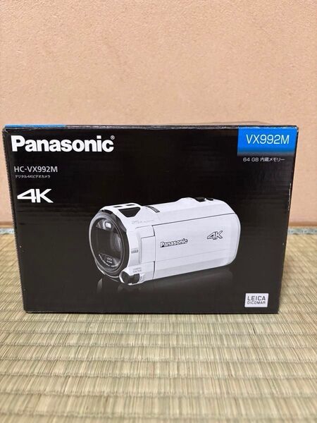 Panasonic デジタル4Kビデオカメラ HC-VX992M 極美品