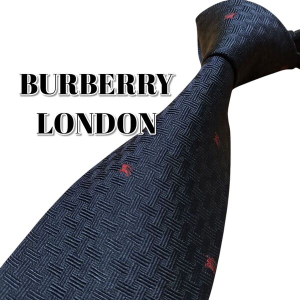 ★BURBERRY LONDON★バーバリーロンドン ネイビー系 イタリア製