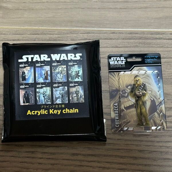 スターウォーズ コレクション アクリルキーチェーン 【チューバッカ】