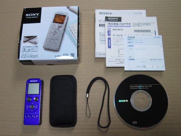 SONY ICD-UX523(ステレオICレコーダー)