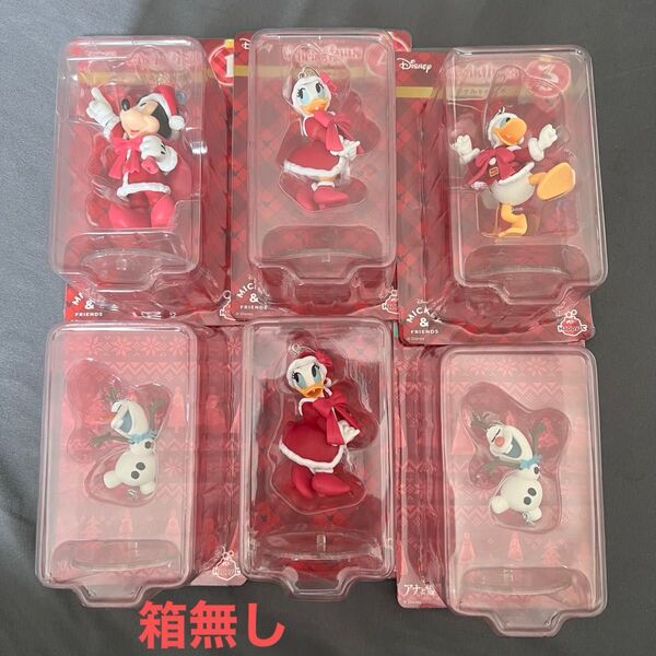 ディズニー クリスマスオーナメント フィギュア ミッキー ドナルド デイジー オラフ