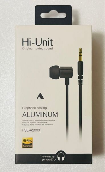 【e☆イヤホン×アルペックス】 HSEシリーズ ハイレゾ音源対応カナルタイプイヤホン HSE-A2000 GM ガンメタ