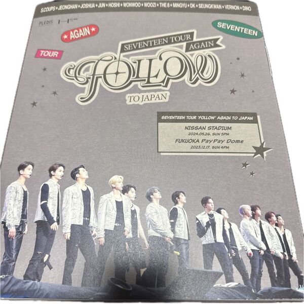 おまけ付き!値下げ交渉可能!SEVENTEEN follow again 福岡 日産 セブチ LIVE DVD