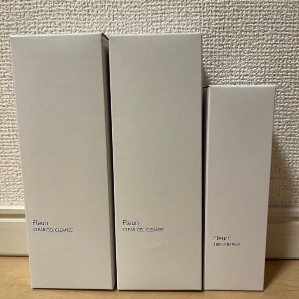 フルリ クリアゲルクレンズ150ml×2+トリプルリペア 30ml
