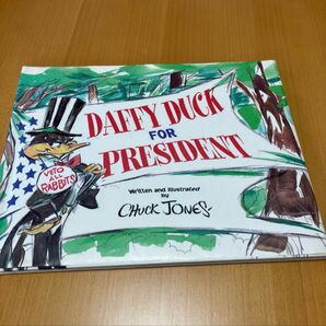 洋書 Daffy Duck for President 英語版 児童書 絵本