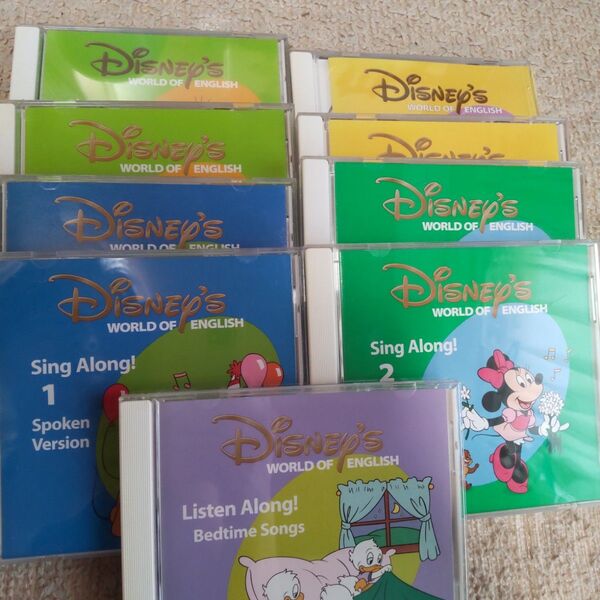 Disney's WORLD OF ENGLISH CD19枚セット