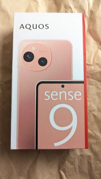 AQUOS sense9 SH-M29 6.1インチ メモリー8GB ストレージ256GB コーラル 未開封 納品書 SIMフリー