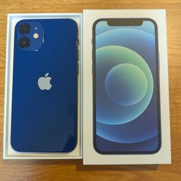 iPhone 12 mini 128GB ブルー SIMフリー (ジャンク)