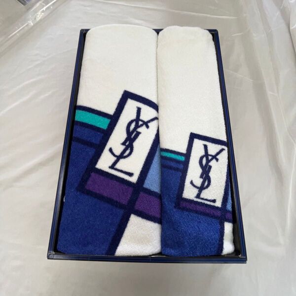 Yves Saint Laurent イブサンローラン バスタオル スポーツタオル