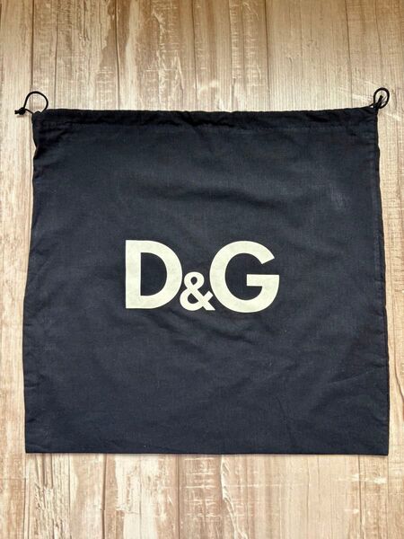 DOLCE&GABBANA ドルチェアンドガッバーナ D&G 正規品 付属品 内袋 布袋 巾着袋 37×37cm
