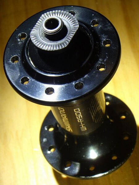 SHIMANO WH-R500 フロントハブ ホイール分解品 100QR 20H