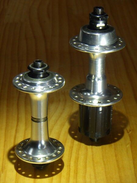 SHIMANO 600 HB-6400 FH-6402 32H ハブセット 分解整備済