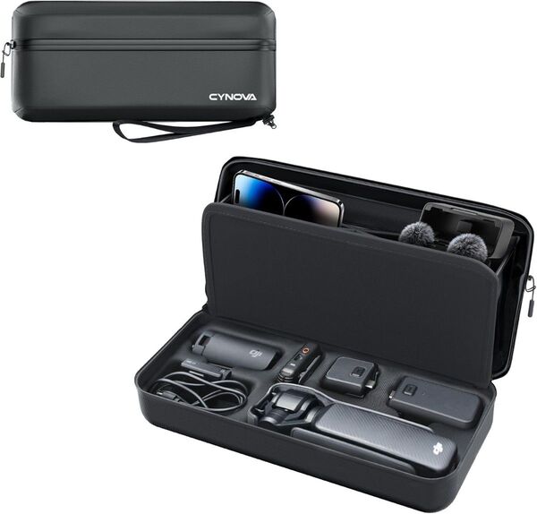 【軽量コンパクト】CYNOVA DJI Osmo Pocket 3 キャリーバッグ 耐衝撃 収納ケース Creator Combo