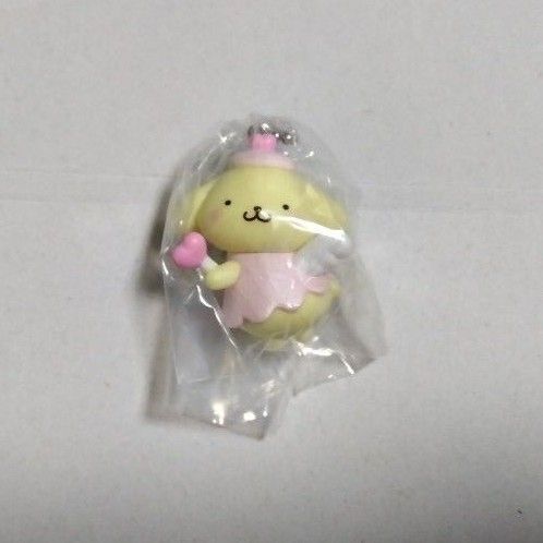 夢みるエンジェルスイング ポムポムプリン ガチャ キーホルダー サンリオキャラクターズ カプセルトイ ピンク