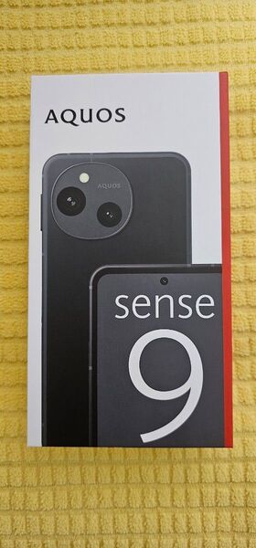 【新品未開封】SHARP AQUOS sense9 8GB/256GB SIMフリー ブラック