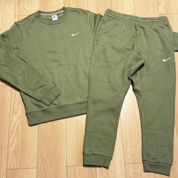 新品 NIKE ナイキ トレーナー スウェットパンツ セットアップ 上下 XL ナイキセットアップ