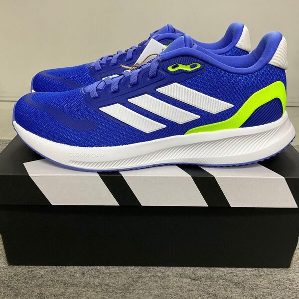アディダスレディーススニーカーランニングジョギングシューadidas ズブルー新品 23 アディダスシューズ