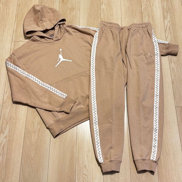 新品NIKE ナイキ ジョーダン パーカースウェットパンツ セットアップ上下XL