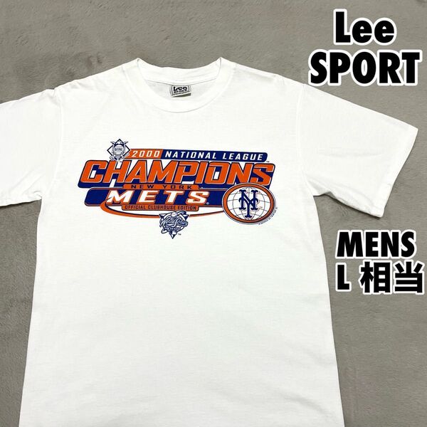 Lee SPORT ニューヨークメッツ プリントTシャツ メンズLサイズ相当