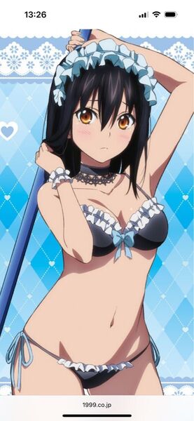 ストライクザブラッド 姫柊雪菜B2タペストリー