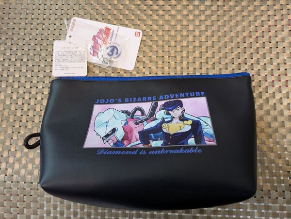 未使用 JOJO ジョジョの奇妙な冒険 ダイヤモンドは砕けない ポーチ チャーム付き しまむら