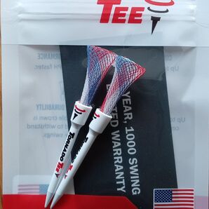 2本★TORNADO TEE RED&WHITE&BLUE ★トルネードティー レッド&ホワイト&ブルー★(3.25インチ)