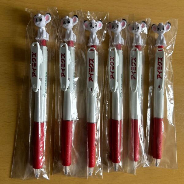 ジャングル大帝レオ ボールペン6本 パイロット 製薬会社ノベルティ